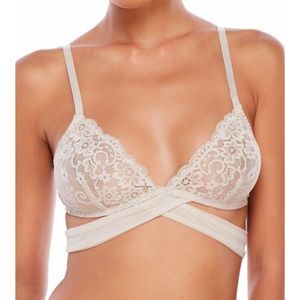 Honey Punch Lace Criss Cross Bralette